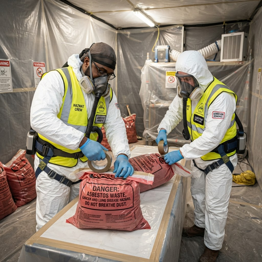 Asbestos removal service